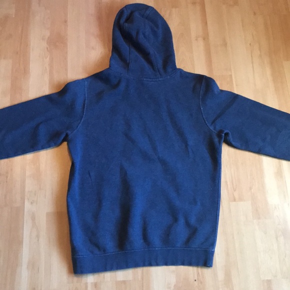Nike Mens Navy Blue Hoodie - Picture 3 of 3